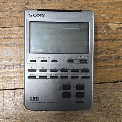 Sony Remote Commander RM-AV2100 LCD Universal Integrated Vintage Remote Works!