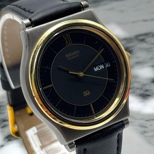 Seiko 5H23-7B80 Men's Watch Good Condition Battery Replacement