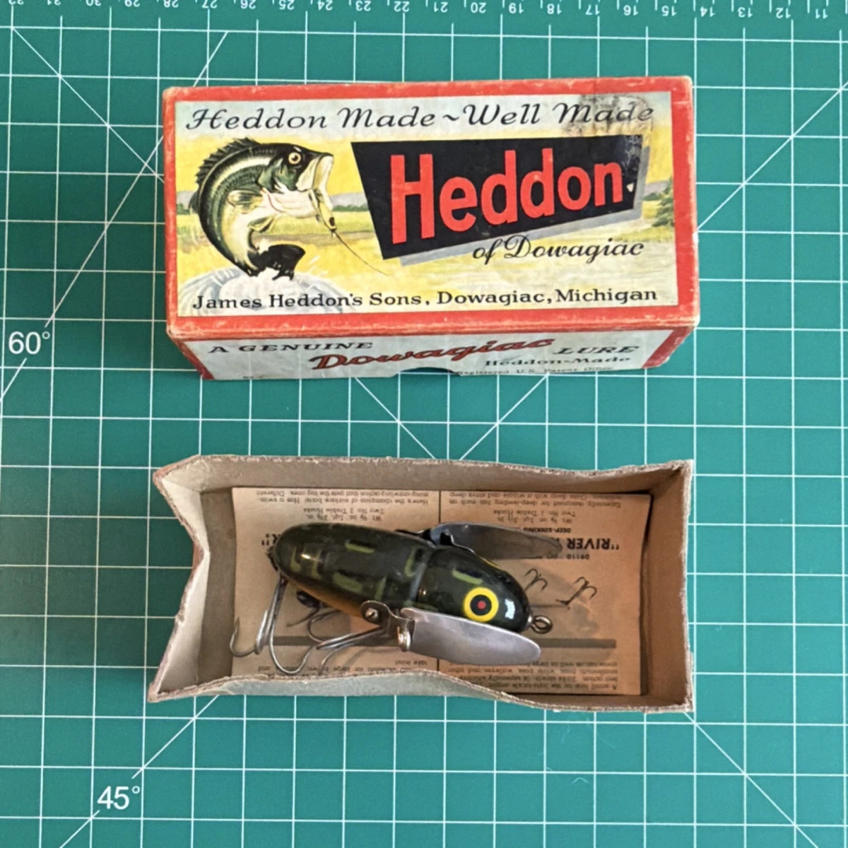 Heddon Crazy Crawler Box for sale | eBay