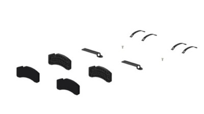 Wabco 640 421 929 2 Heavy Duty Air Disc Brake Pad Kit for Heavy Duty Trucks