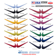 Swoosh Logo 2.25″ Embroidered Iron‑On Patch swoosh Multiple-color Swoosh patches