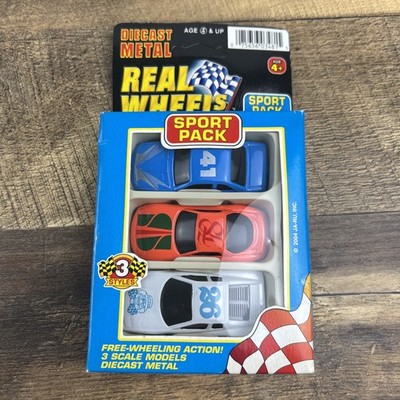 Racing Cars Diecast Metal Lot of 3 Sport Pack Scale Models JA-RU #3481 Sports