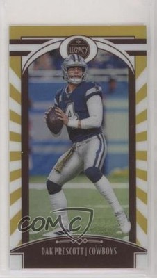 2020 Panini Legacy Premium Edition Mini Gold 23/25 Dak Prescott #52 04cw