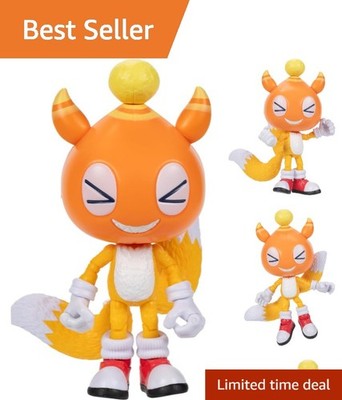 Officially Licensed Sonic 3 Chao Mascot Tails Action Figure   5-Inch Collectible