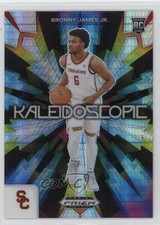 2024-25 Panini Prizm Draft Picks Kaleidoscopic Hyper Bronny James Jr #8 3s8