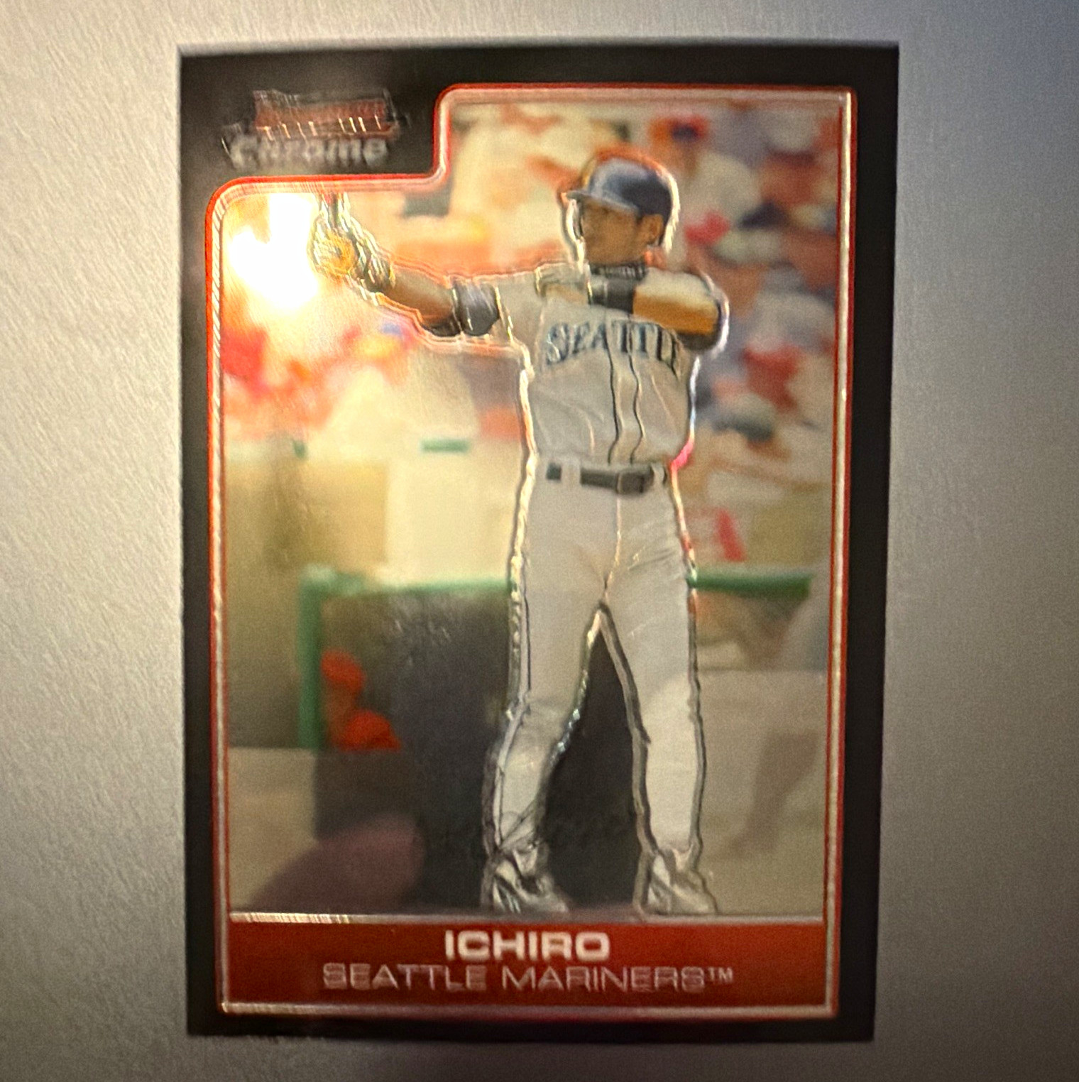 Topps 2006 Bowman Chrome #50 Ichiro Suzuki Base Set - Seattle Mariners