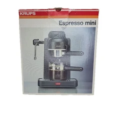 Krups 963 Espresso Mini 4-Cup Cappuccino Machine BLACK Electric Switzerland