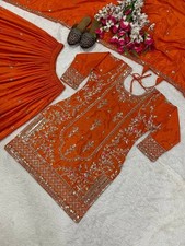 ReadyMade Women Salwar Kameez Bollywood Designer Gown Dress Bridal Plazzo Suit
