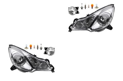 Scheinwerfer Set Halogen passend für Citroen C3 DS3 11/09- H7 H1 Nebel Leucht.