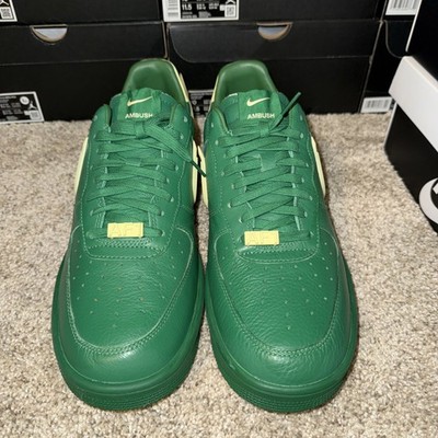 Size 11.5 - Nike AMBUSH x Air Force 1 Low Pine Green | eBay