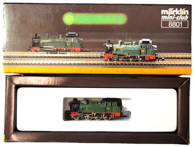 Z Marklin 8801 BR 96 002 Belgium Railway SNCB 2-6-0 Loco (tested) #2