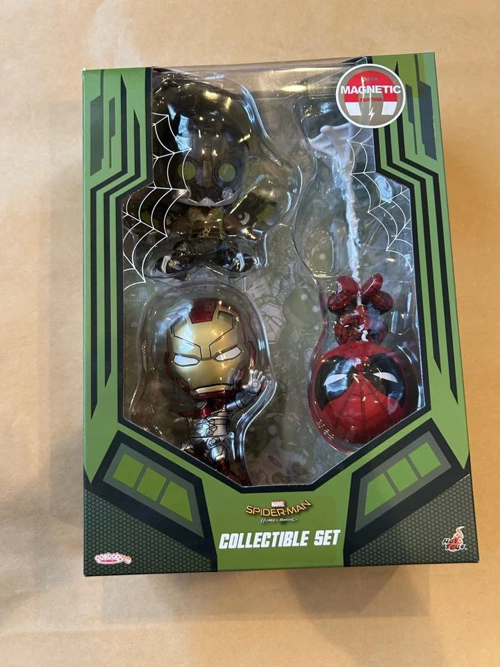 Коллекционный набор фигурок Hot Toys Cosbaby Spider-Man & Iron Man Avengers Marvel - Изображение 2 из 4