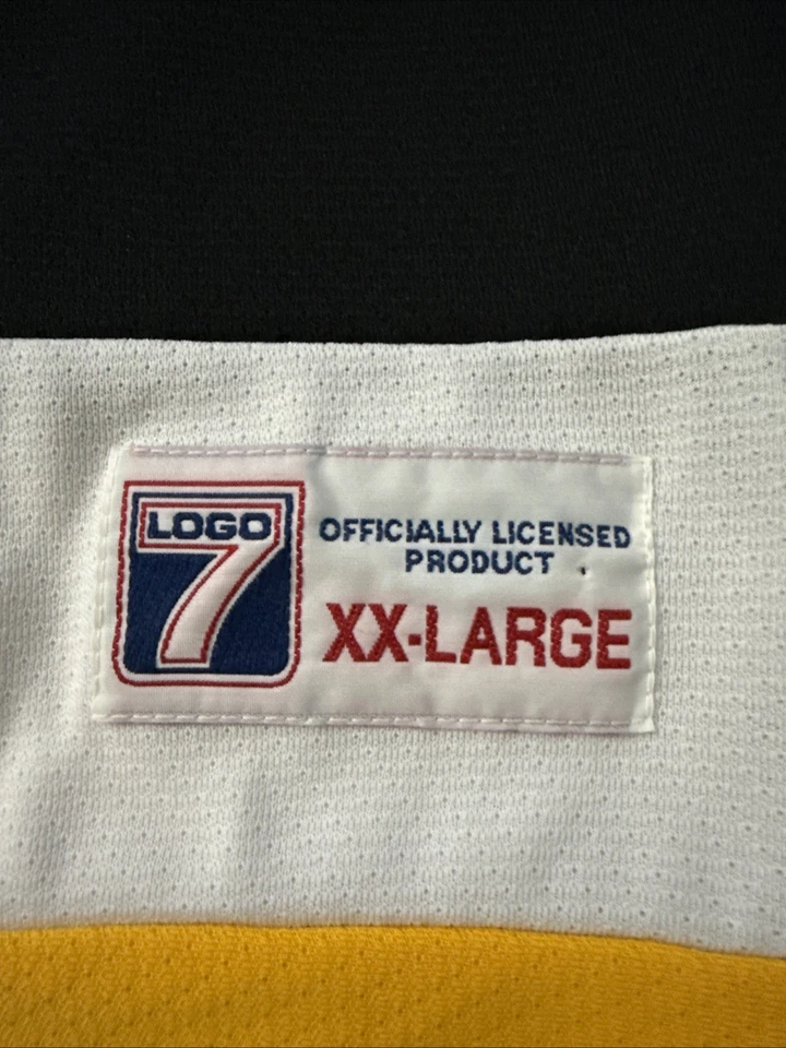 Camiseta de los Pittsburgh Penguins #10 Ron Francis Talla XXL Negra NHL De Colección Años 90 LOGO7 Foto 2 de 4