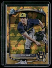 2025 Bowman Draft #BDC-149 Sean Episcope Sapphire Gold /50