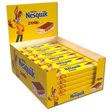 (22,50€/1kg) Nestle Nesquik Wafer Milk, Schokolade, Waffel, 30 Riegel je 26g
