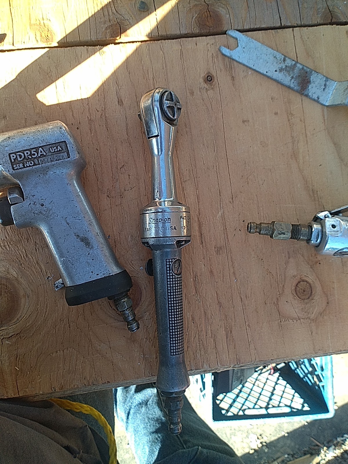Vintage Snap-on 3/8" Drive Pneumatic Air Ratchet FAR70B Made in USA