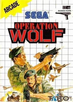 Operation Wolf - Sega Master System Software Action Shooter Videospiel OVP