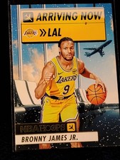 2024-25 Panini Hoops Basketball Arriving Now - #12 Bronny James Jr. (RC) Lakers