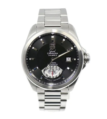 TAG Heuer Grand Carrera Acier Inoxydable Montre WAV511A - Photo 1/4