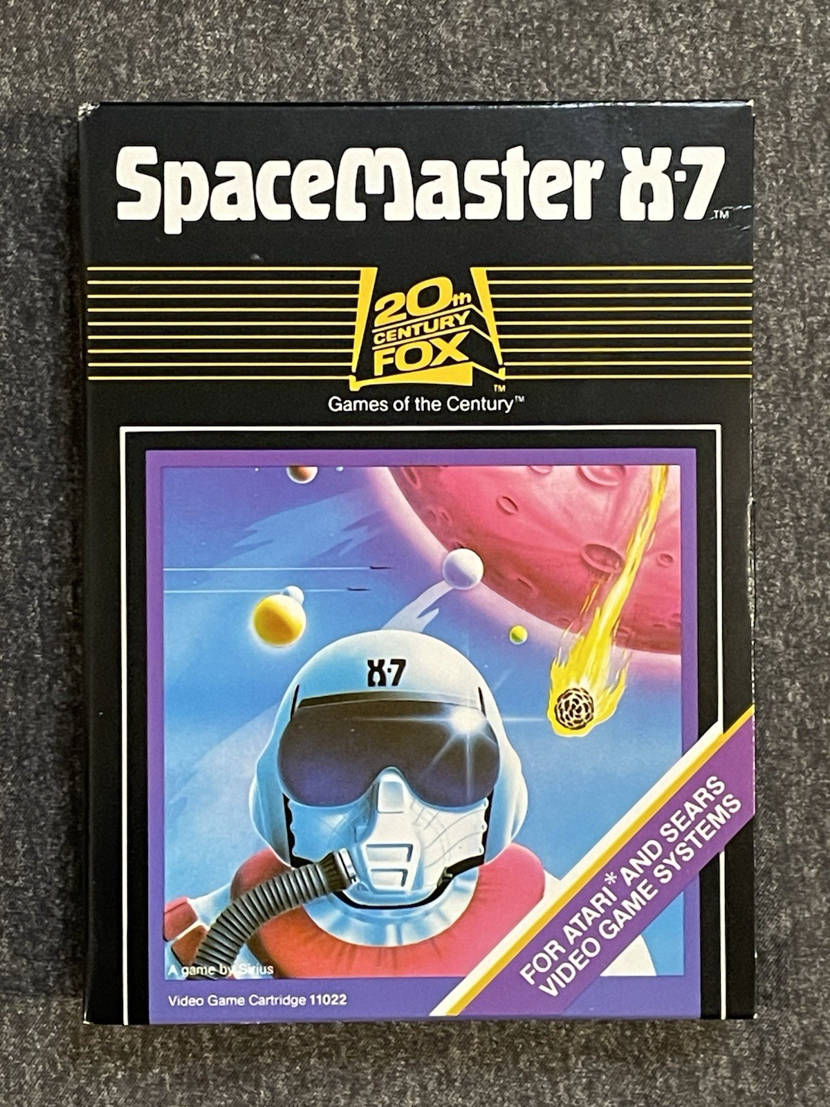 SpaceMaster X-7 (Atari 2600, 1983) 20th Century Fox Authentic New Sealed