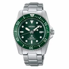 SEIKO ProspeX SNE583P1 Diver Watch GREEN Dial Steel Baby Hulk Sunray Sapphire