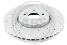 2x A.B.S. Bremsscheibe 18892 Grauguss f&uuml;r MERCEDES CLA C118 GLA H247 Shooting