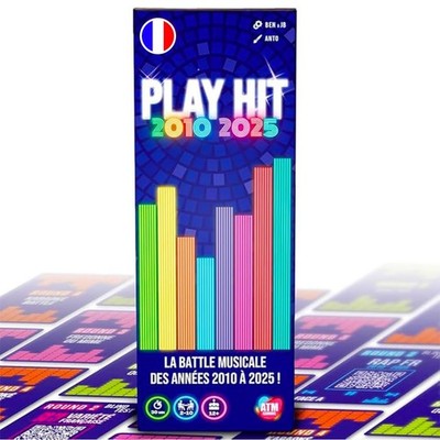 Play Hit  Musikbrettspiel  Quiz Jahre 2010 bis 2025  Stimmungsspiel ab 12 Jah...