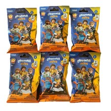 Playmobil Figures Playmobil The Movie Series 1 PMB70069 Lot Of 6 New In Pack