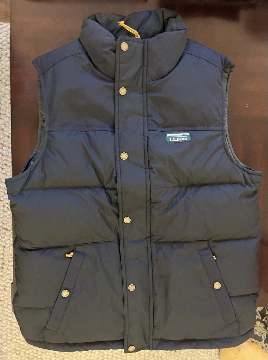 mens ll bean down vest products for sale | eBay
