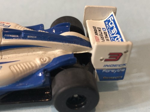 Voiture de course AFX TOMY Mega G slot car INDY F-1 F1 Forsythe Indeck #3 - échelle HO - Photo 9/12