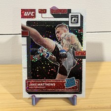 2023 Panini Donruss Optic UFC Jake Matthews White Sparkle Prizm Rated Rookie SSP