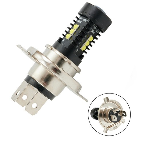 Car Lights 1pc 6000K 60W 9003 COB Conversion H4 High/Low Beam Pure White - Picture 6 of 12