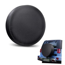 Spare Tire Cover,PVC Leather RV Tire Covers with Thickened Elastic Band and