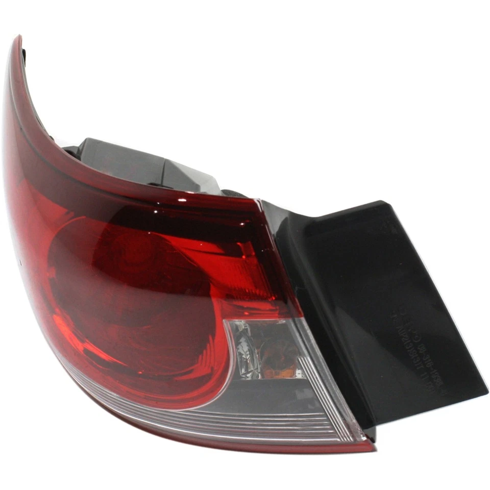 Luz trasera lámpara izquierda para Mazda 6 2014-2017 carrocería montada con bombilla halógena exterior Foto 2 de 4