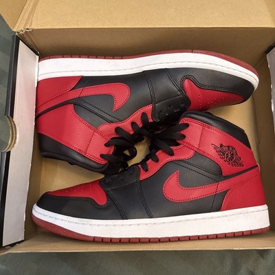 Authentic Nike Air Jordan 1 2020 Banned Bred Size 12 | Black/Gym Red / White