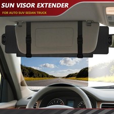 Car Sun Visor Extender Glare Blocker Leather Pocket Card Organizer Universal Us Car Sun Visor Extender Glare Blocker Leather Pocket Card Organizer Universal Us