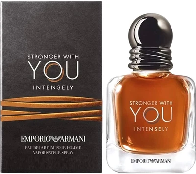 100% PURE Armani Stronger With You Intensely 100ml Eau de Parfum – Brand New & Sealed |