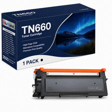 TN660 Toner Cartridge 1 Black for HL-L2360DW HL-L2380DW MFC-L2720DW MFC-L2685DW