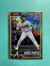 SSP /50 2026 Topps Rookie Phenom Didier Fuentes Gold Shimmer 243 Braves