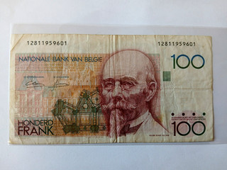 belgium 100 franc
