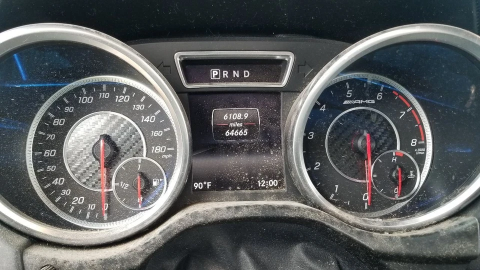 17 MERCEDES BENZ G63 AMG W463 VELOCÍMETRO CUADRO DE INSTRUMENTOS 4639009502 Foto 2 de 4