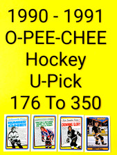 1990-91 O-Pee-Chee Hockey - U-Pick # 176 to 350