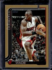 2025-26 Topps Dwyane Wade Gold #/2025 Heat