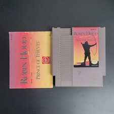Virgin Games Robin Hood Prince of Thieves NES Action Adventure 1991 Manual