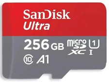 SanDisk Ultra 256GB  Micro SD Micro SDXC A1 C...