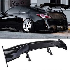 46 Rear Trunk Spoiler Racing Wing Gt-style Gloss Blk For Hyundai Genesis Coupe