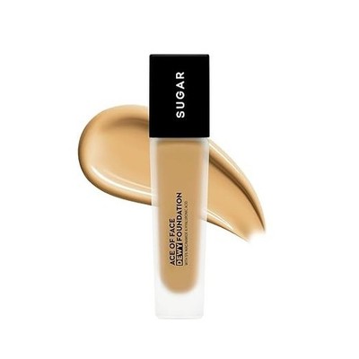 SUGAR Cosmetics Ace Of Face Dewy Foundation with 5% Niacinamide & Hyaluronic Aci