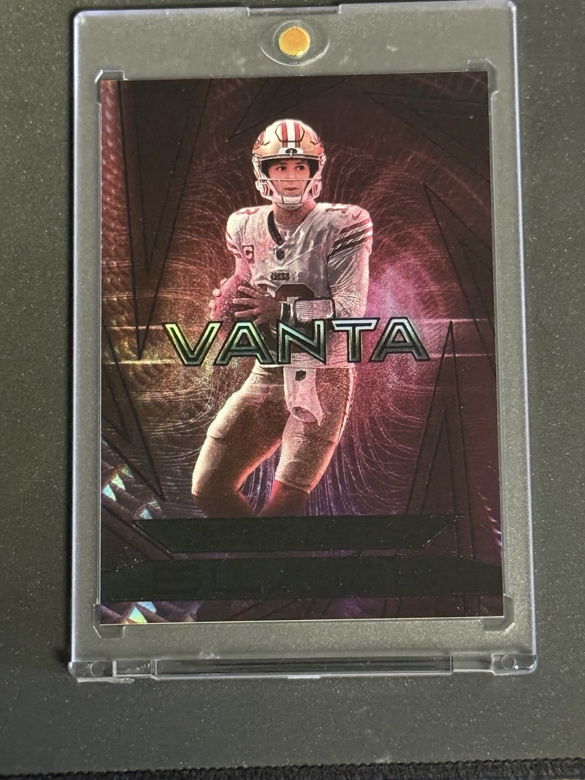 2024 PANINI BLACK BROCK PURDY VANTA SSP CASE HIT #V-BPY
