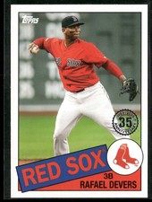 2020 Topps Rafael Devers 1985 Topps Baseball 35th Anniversary (Series One)