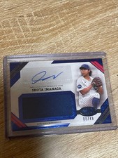 2025 Topps Autographed Jumbo Relic Shota Imanaga Cubs Patch Auto /49 #AJR-SI